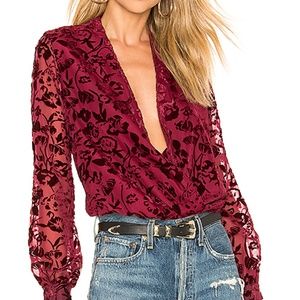 Lovers + Friends Whisper Top Size XS